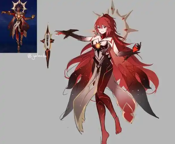 原神原魔娘化见过吗雷使徒大长腿渊上挺还原水使徒变芽衣