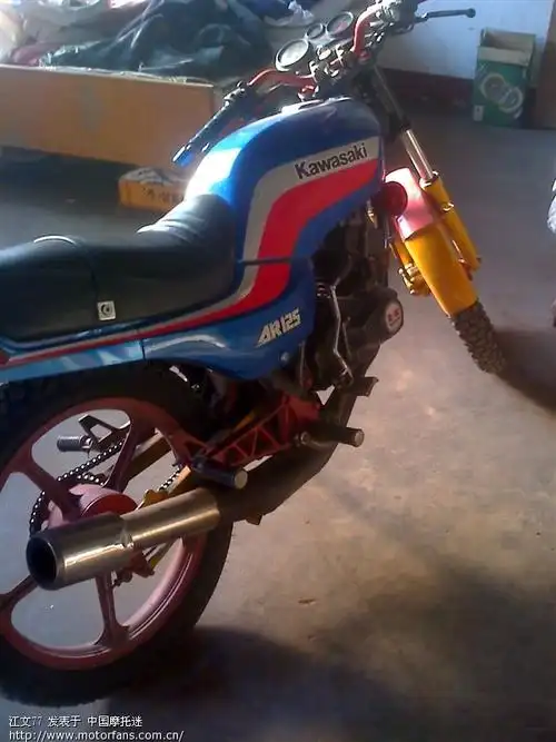 川崎ar125二冲程的有没有朋友知道