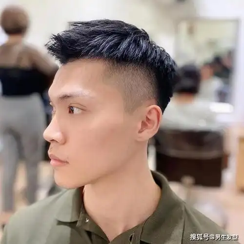 第1款:两边铲飞机头发型