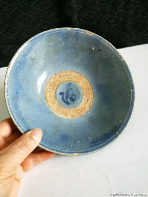 明代青花老碗一个碗.