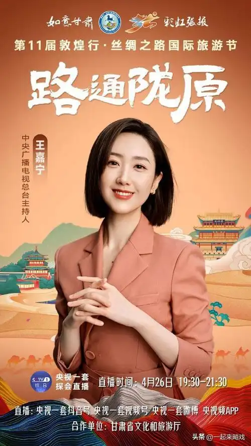 央视主持人王嘉宁被誉为董卿接班人