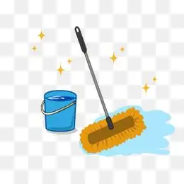 水桶拖把套装卡通图