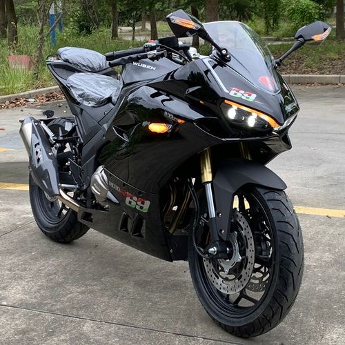 喜力摩托(hirlee)豪剑机车国产杜卡迪蛟龙400摩托车跑车重型机车趴赛