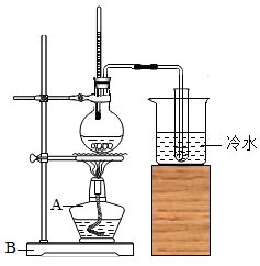 后停制取蒸馏水的简易装置制取蒸馏水简易装置简易蒸馏装置蒸馏装置图