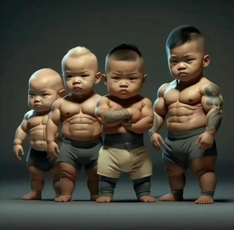 找到几张小时候的照片真帅  hhhhhh #腹肌小男孩  - 抖音