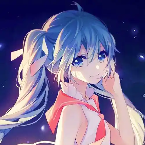 初音未来动漫头像动漫女头