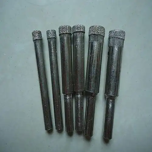 福华玻璃钻头 金刚石玻璃钻头 玻璃开孔器 6 8 10 12mm