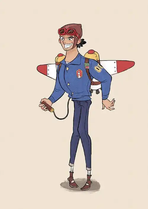 动画角色设计稿(4p)