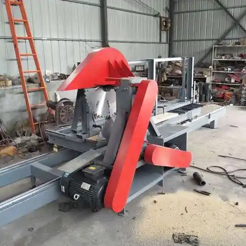 方木开料锯 森沃机械3米导轨圆木推台锯 开板锯 精密带锯厂家】价格