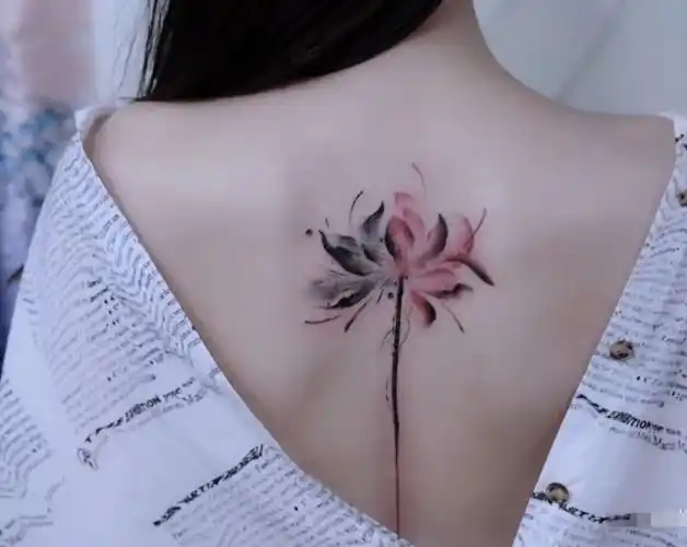 莲花纹身图案大全男女莲花纹身有什么含义8