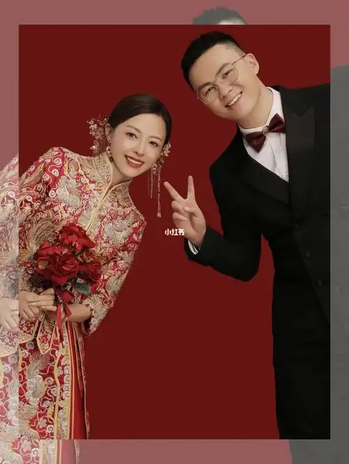 被全家人夸赞的喜嫁风秀禾服婚纱照