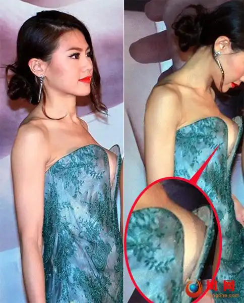 翁虹走光 露乳贴  露胸贴 露胸走光 范冰冰不带罩的照片 杨幂走光