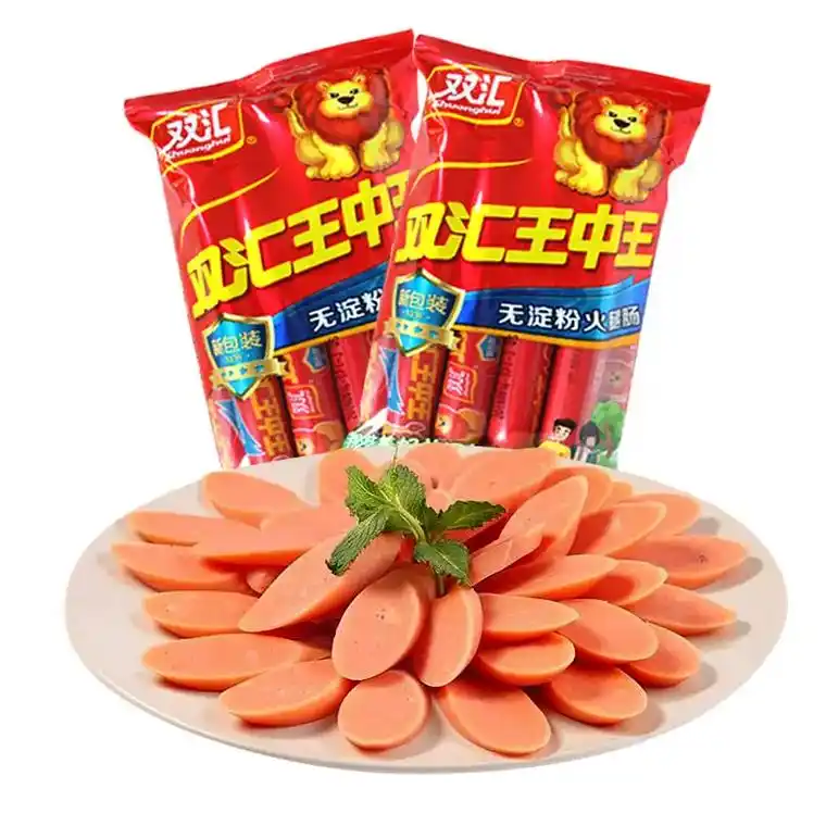 最近爱上双汇火腿肠,简直就是贫民窟猪猪的精神福音,双汇火腿肠 - 抖
