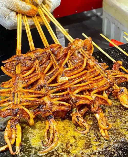 黄坡美食铁板鱿鱼