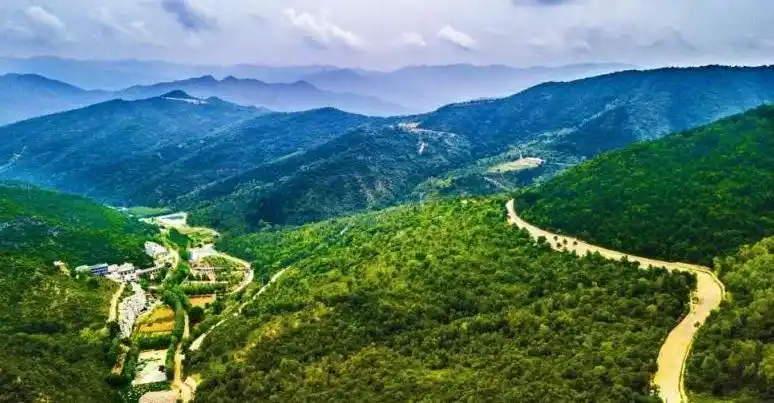 凌井沟自然保护区层峦叠翠涵谷碧雀欢鸟鸣蕴天华