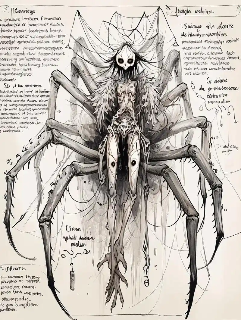 诡异档案～这才是「蜘蛛精」的真面目.