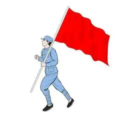 红军战士一个军人站军姿的psd剪影渐变素材一个军人剪影psd节日素材一