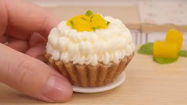 微型迷你厨房 手工迷你奶油小蛋糕!