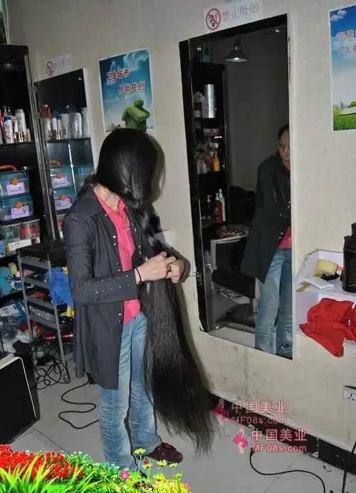 新剪1.2米长的精品大辫子-huang87