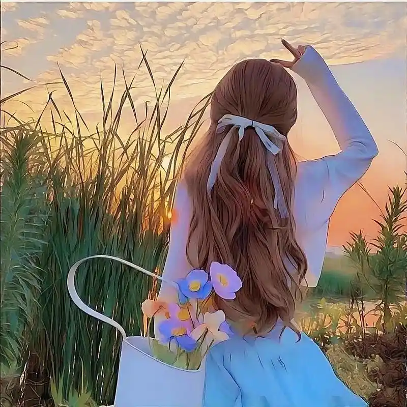 女生背影头像#唯美温柔的女生头像 抖音搜索【神图壁纸】输入 - 抖音