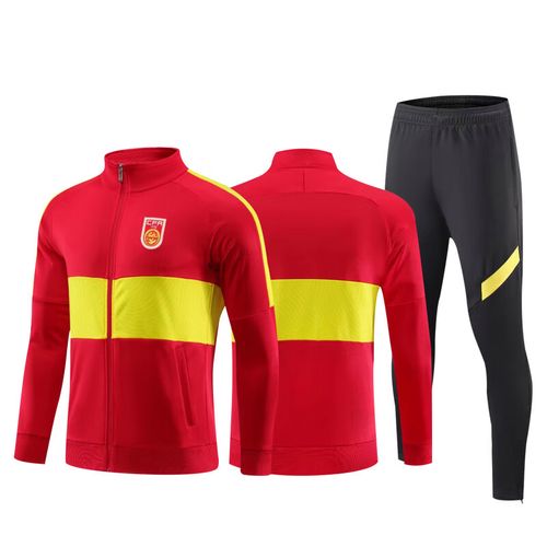 阔将2122新赛季中国队训练服外套足球运动套装国足球衣定制比赛队服