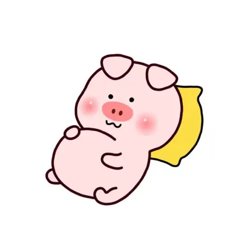 抖音卡通猪头像_抖音可爱小动物头像下载_游戏吧