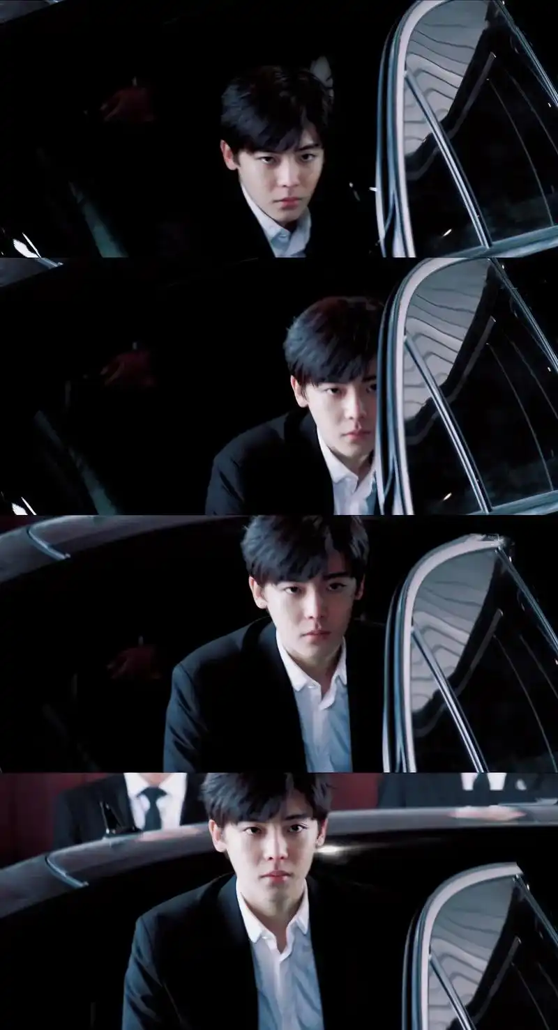 捡子壁纸.侯明昊太帅了,黑帮少爷霸道总裁又来啦#侯明昊壁纸# - 抖音