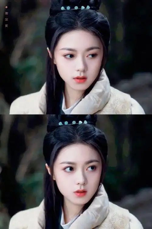 赵今麦古装造型我见犹怜##赵今麦古装造型好像水蜜桃