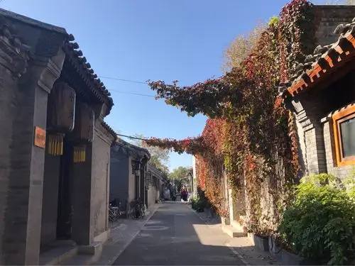 旅行 兰子回国简印象(1)走进什刹海 写美篇北京城传统有"东富西贵"之