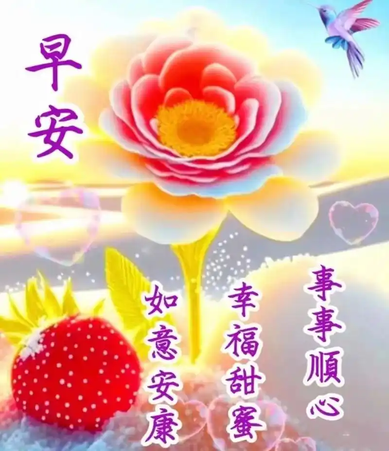 早上问候图片 早安问候语正能量图片带字
