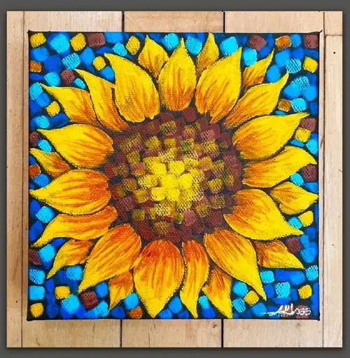 作品,鲜明的笔触实在太美了儿童画素材超话遇见艺术超话#创意水粉画