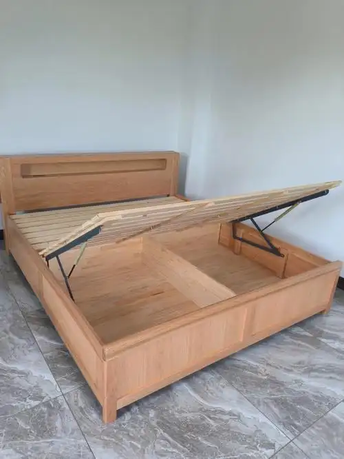 1688买的白橡木床性价比很高了