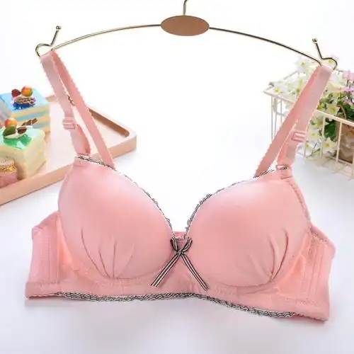 少女文胸无钢圈小胸聚拢16岁17岁18岁19岁高中生学生性感内衣薄款
