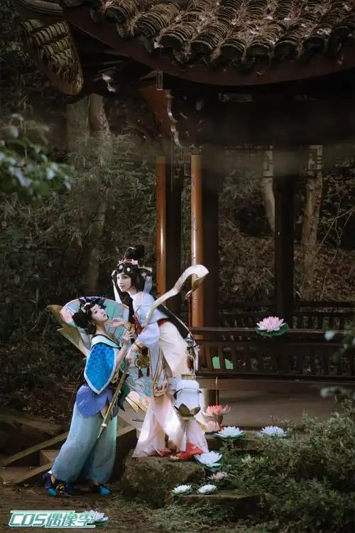 cosplay王者荣耀大乔和小乔