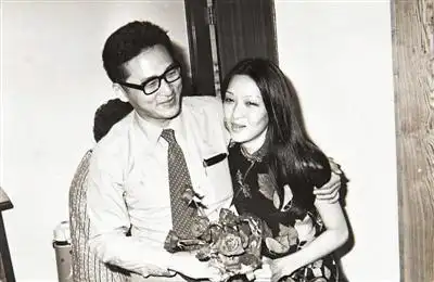 李敖与前妻胡因梦的合照.