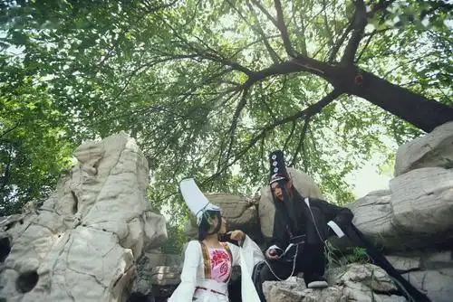 tya事务所画江湖之不良人黑白无常cosplay