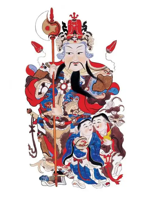 节到了祈福门神高清图片50张