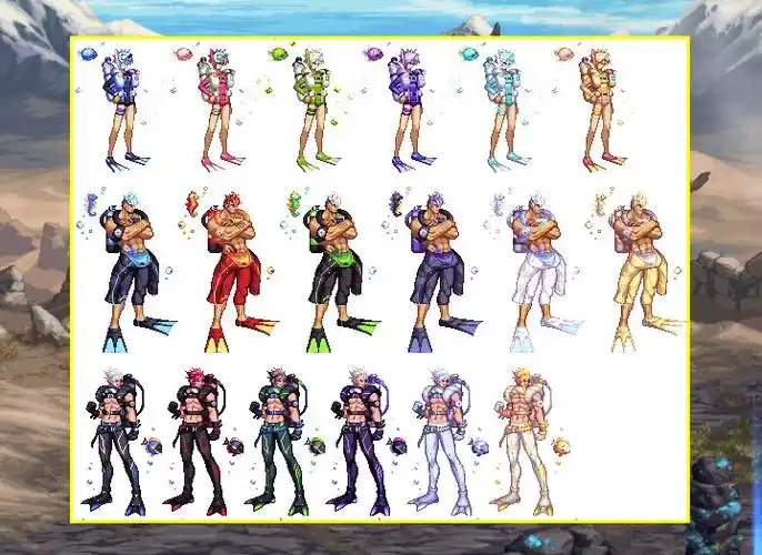 dnf:夏日套装扮提前爆料!全职业时装和武器装扮一览,女职业成为赢家