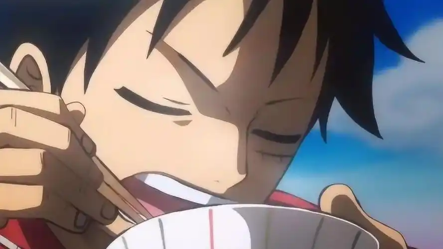 海贼王:路飞在和之国吃茶泡饭,网友吐槽:凯多给的待遇不错!