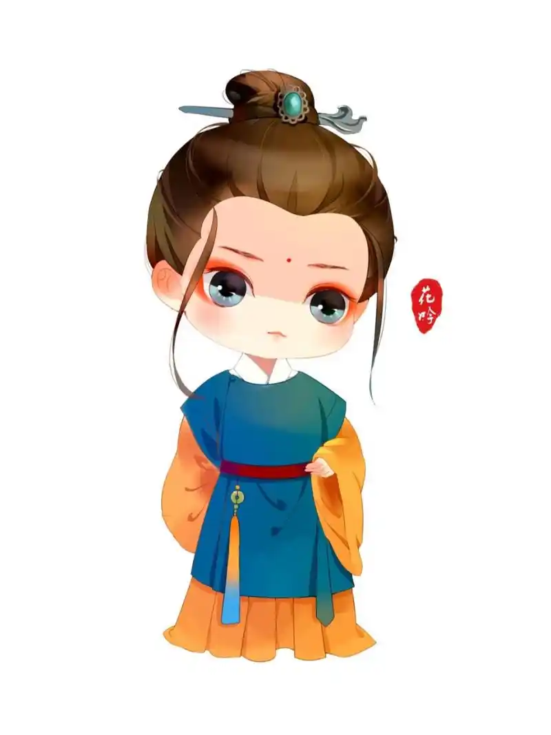 q版古风小哥哥 青梅竹马的小哥哥,小姐姐有伴了[偷笑] #汉服