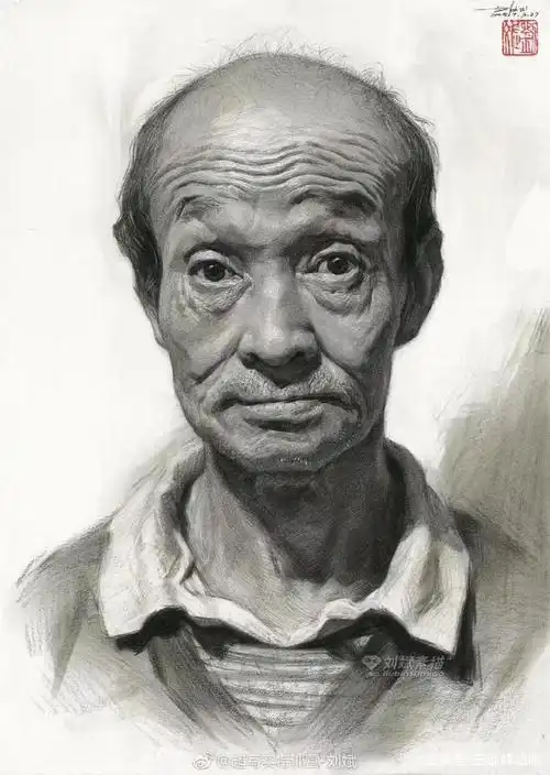 中国超写实素描第一人刘斌老师作品