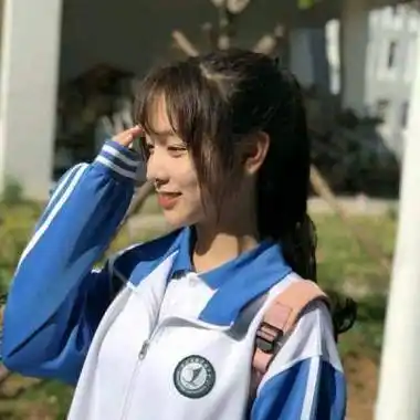 女生学生穿校服小清新qq头像 校服控女生头像大全 - 女生头像 - 潮人