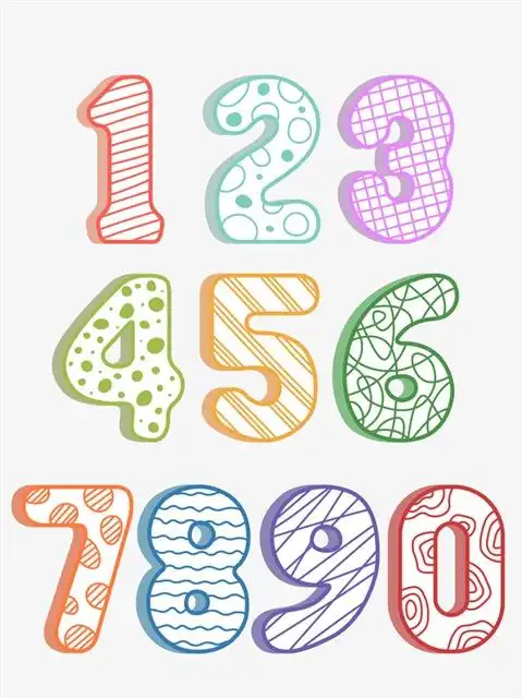 彩色卡纸2021红飘带艺术字2021彩色艺术字2021分割艺术字国潮数字2