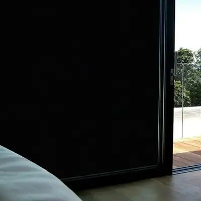 晴画黑色不透光玻璃贴纸全遮光膜窗户贴膜门窗太阳膜遮阳防晒隔热保温