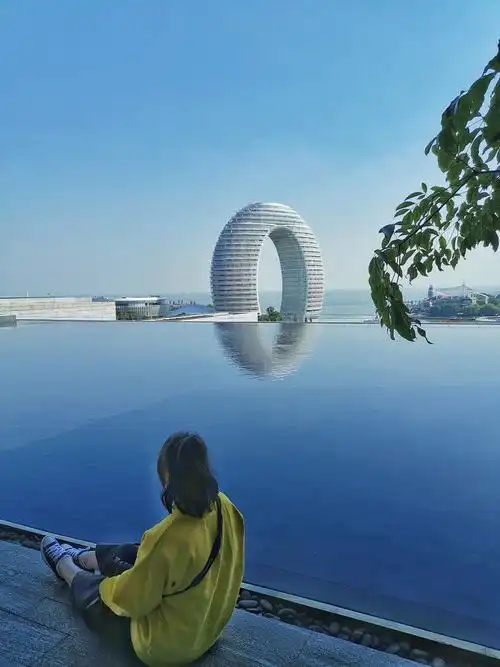 湖州风光月亮湾美景