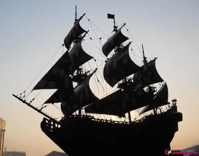 1:68 加勒比海盗船→黑珍珠号(初学者的第一件纸模型)12月7日【完工】