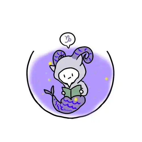 子夕の楼上楼下情侣头像(aokake)星座系列【摩羯座】