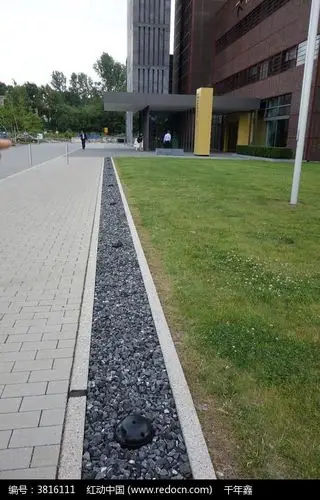 德国景观卵石排水高清图片下载_红动网
