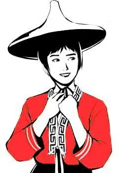 刘三姐儿童画简笔画