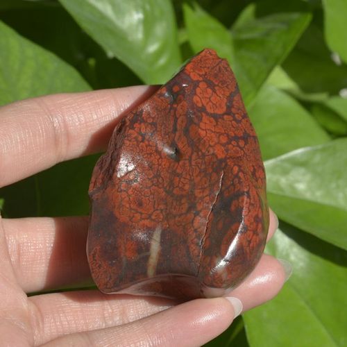 【祖传】l=71mm疑似陨石新疆红色伊丁陨石原石天宝石手把件吊坠5